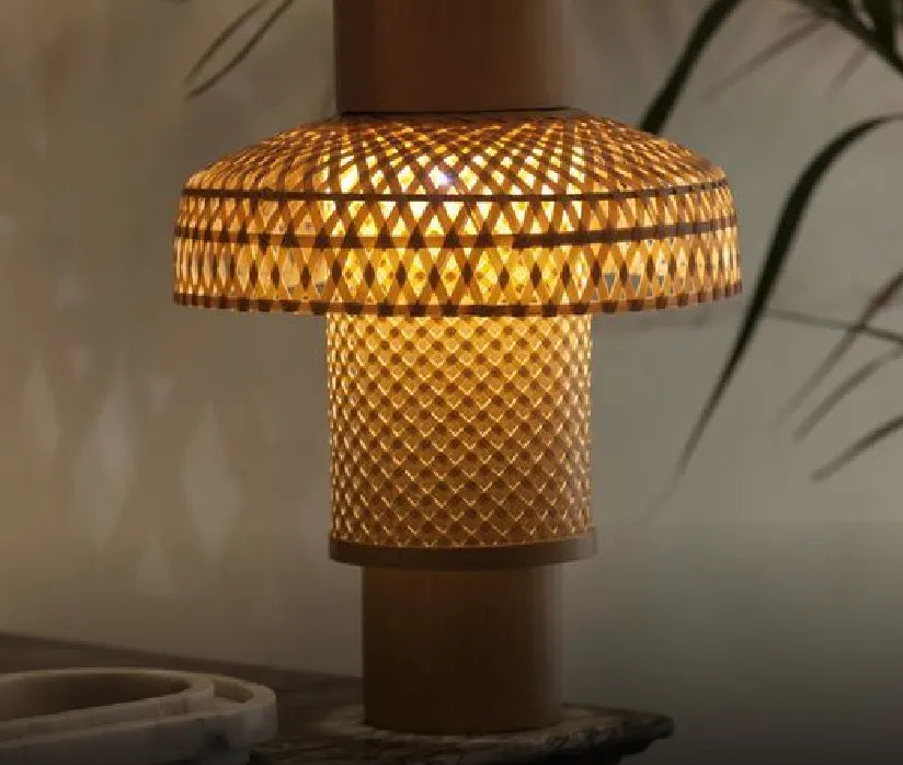 Blue and green bambo