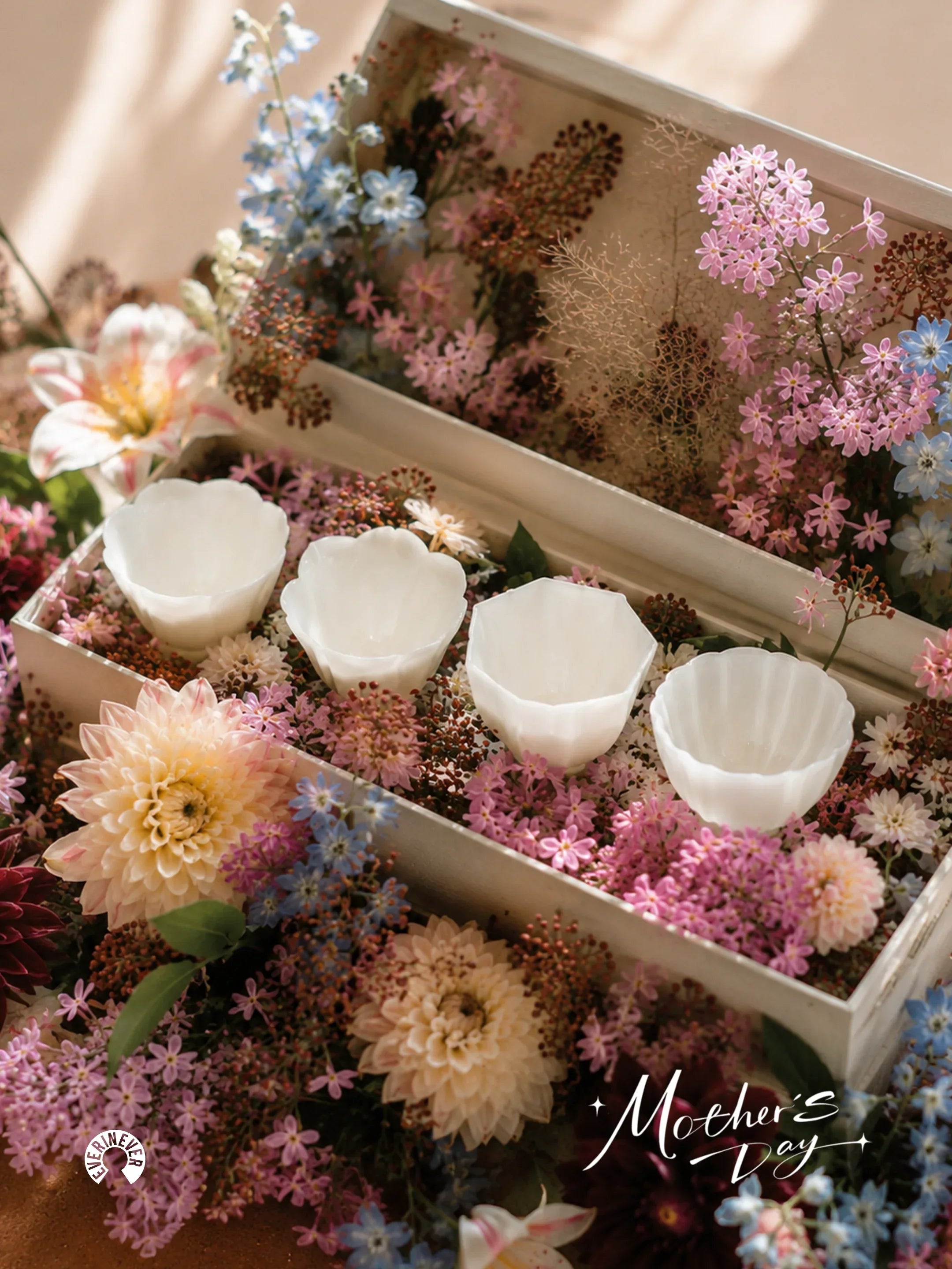 Dehua White Porcelain: The Eternal Flower for Her | everinever