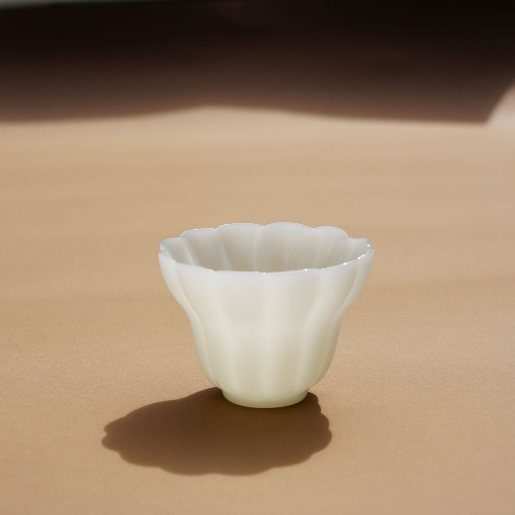 Dehua "Blanc de Chine" Chrysanthemum Petal Tea Cup