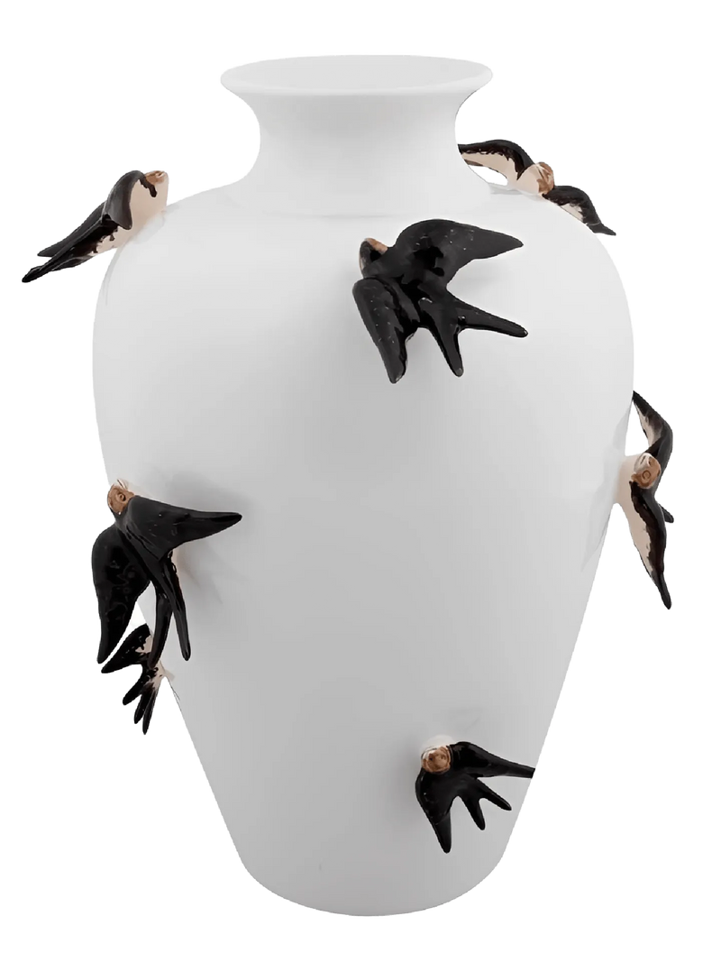 Blue and green
bamboo woven bottle