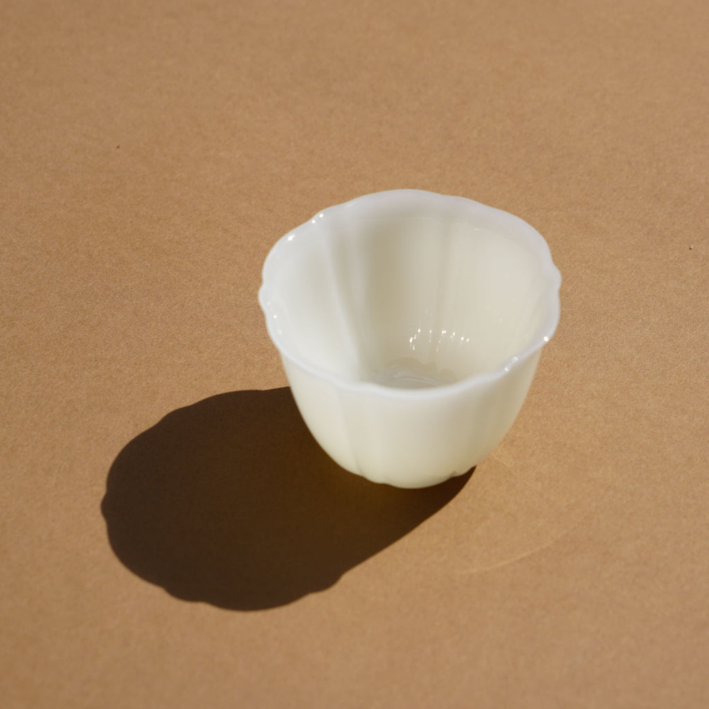 Dehua "Blanc de Chine" Chrysanthemum Petal Tea Cup