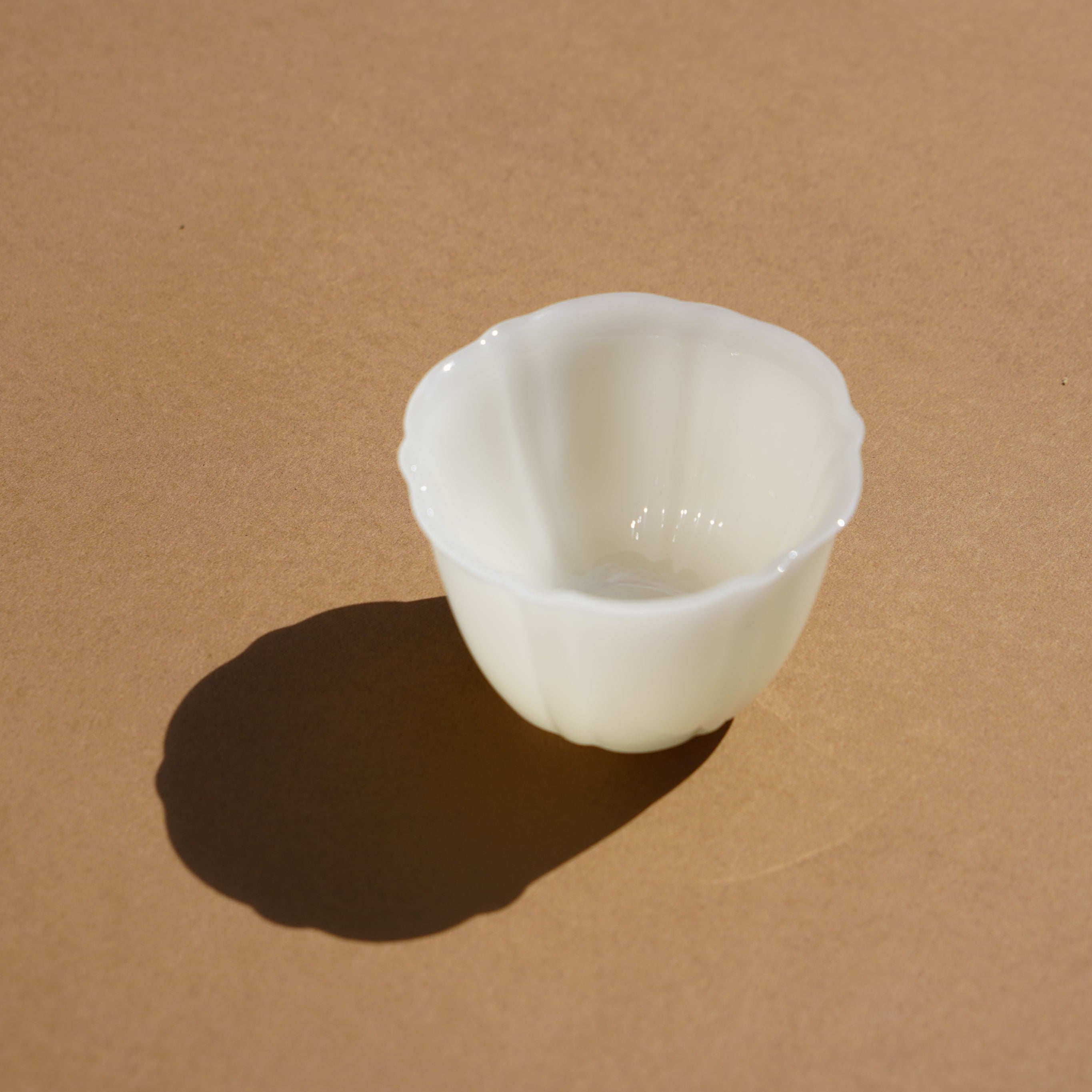 Dehua "Blanc de Chine" Chrysanthemum Petal Tea Cup