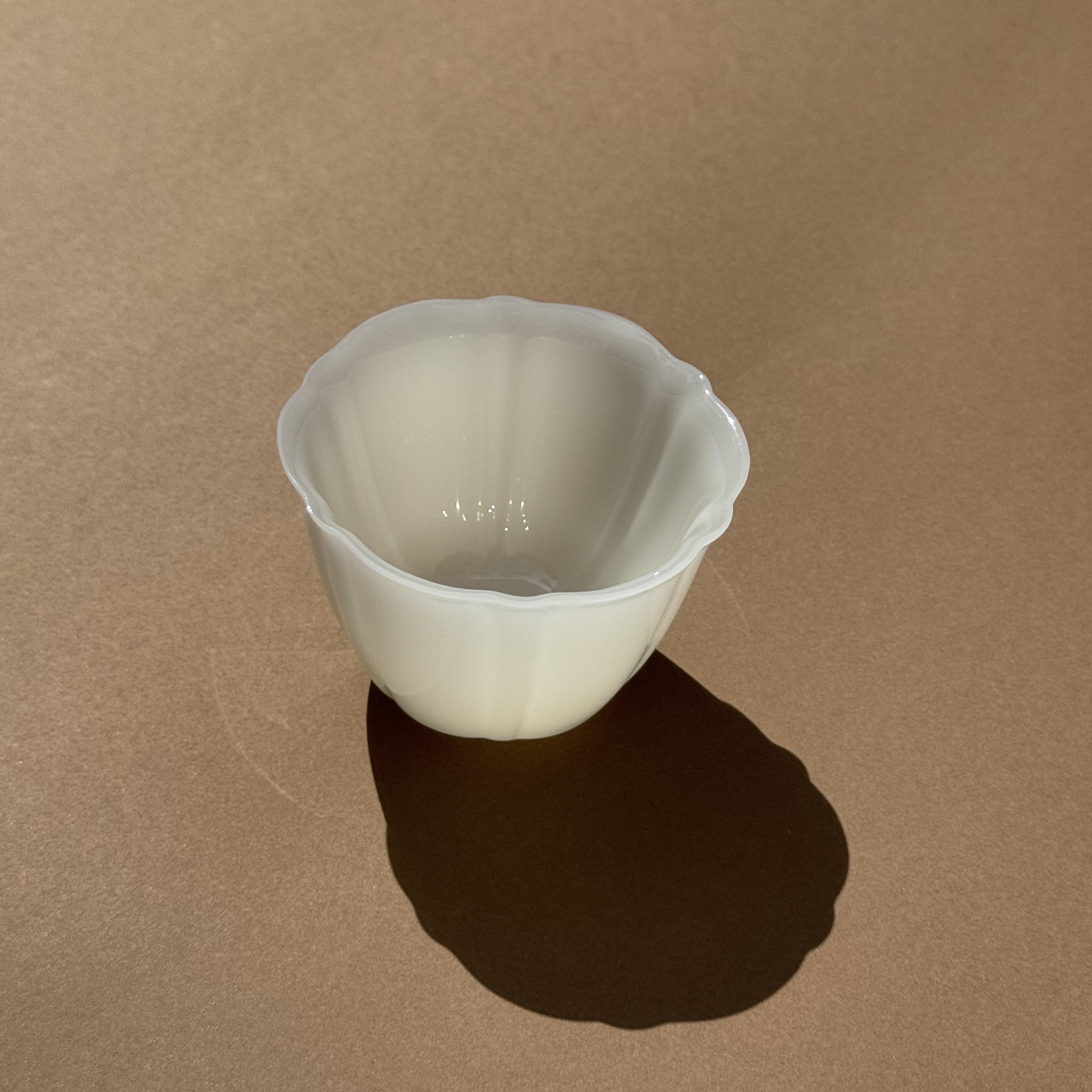Dehua "Blanc de Chine" Chrysanthemum Petal Tea Cup
