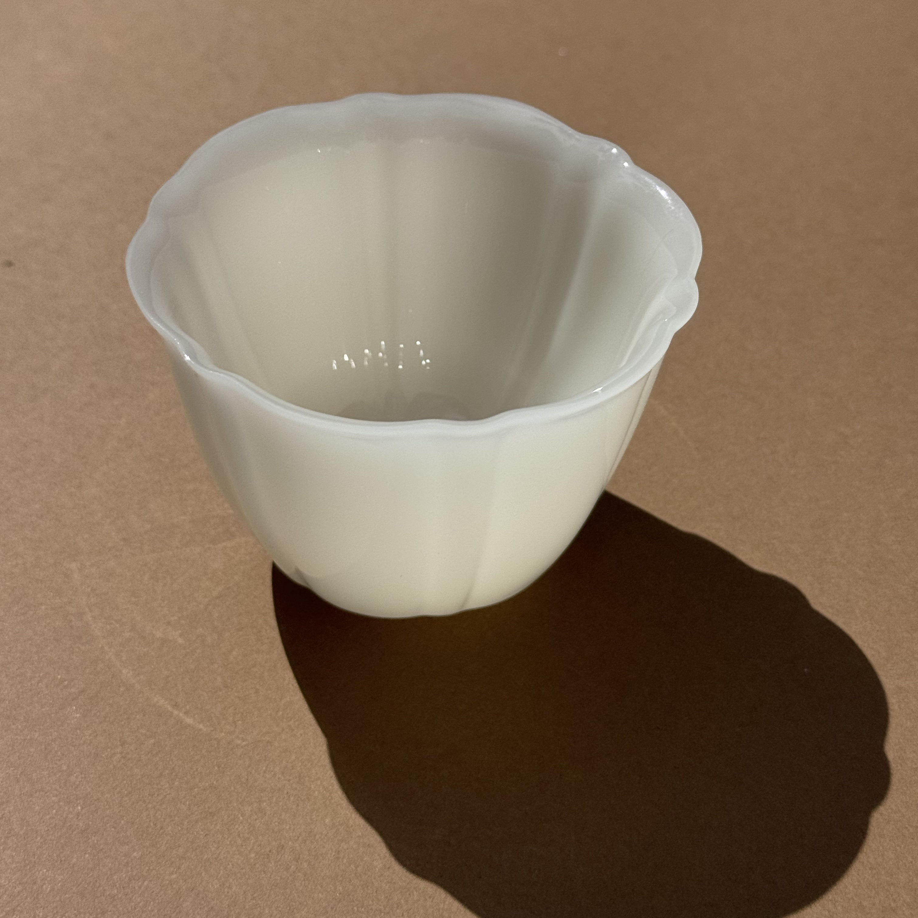 Dehua "Blanc de Chine" Chrysanthemum Petal Tea Cup