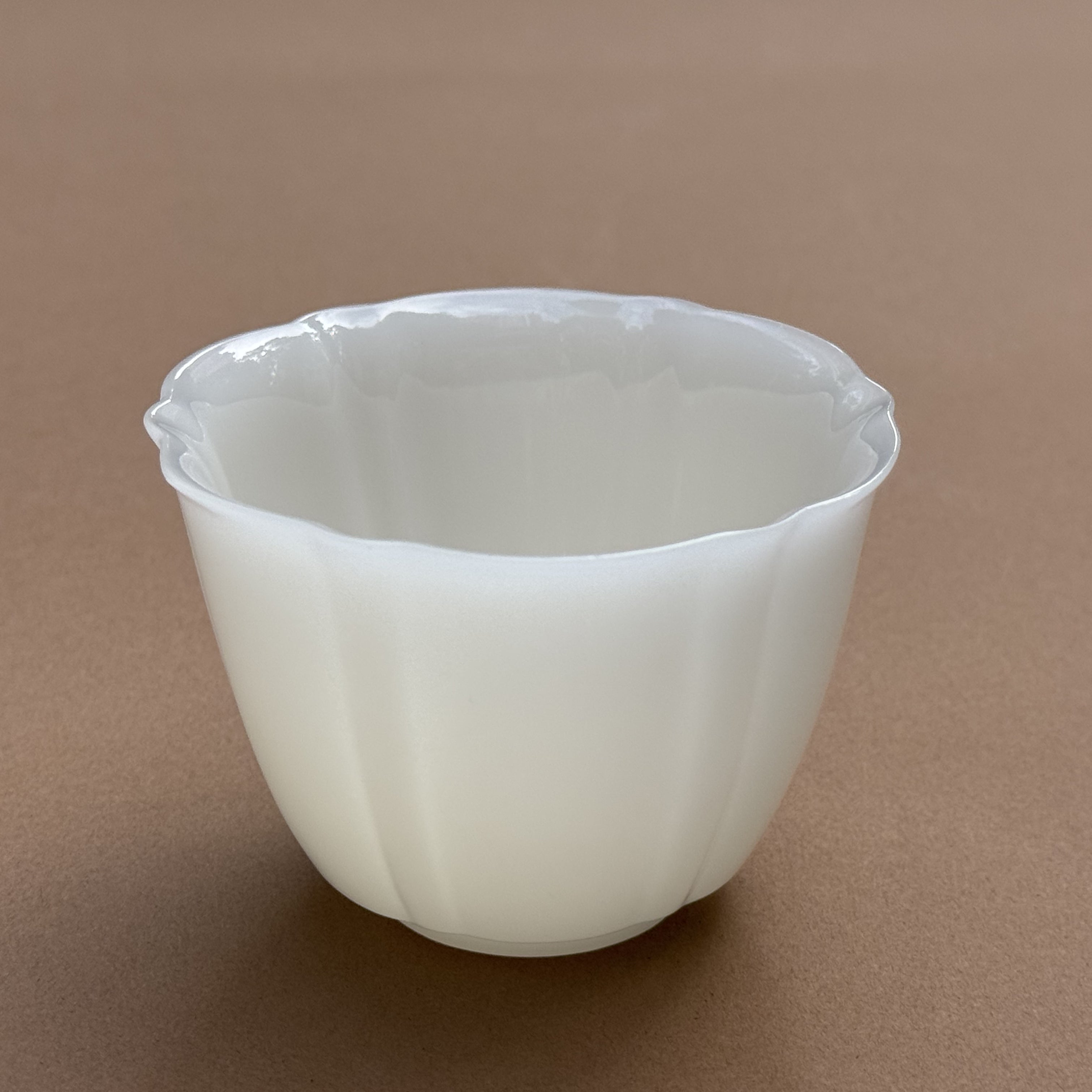 Dehua "Blanc de Chine" Chrysanthemum Petal Tea Cup