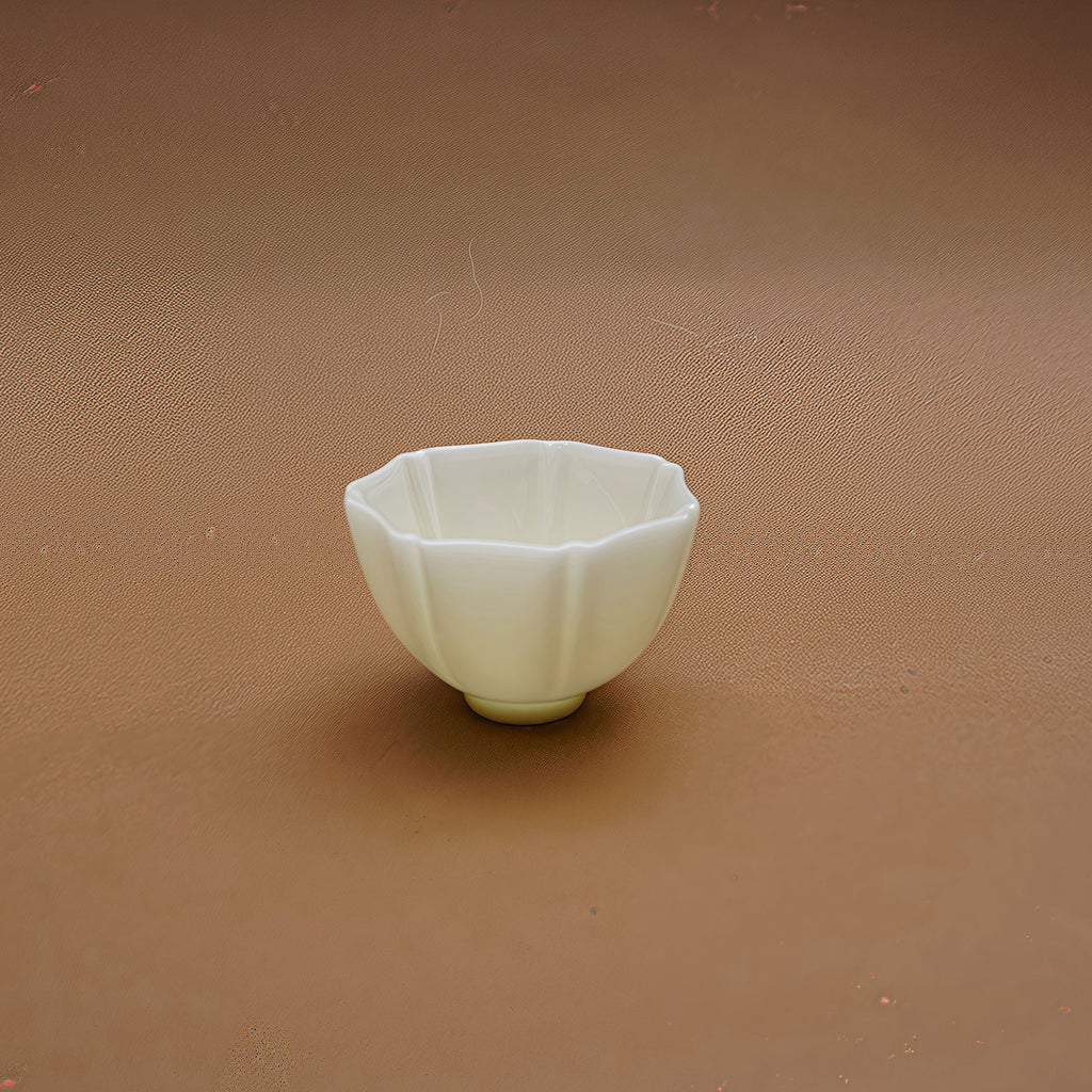 Dehua "Blanc de Chine" Chrysanthemum Petal Tea Cup