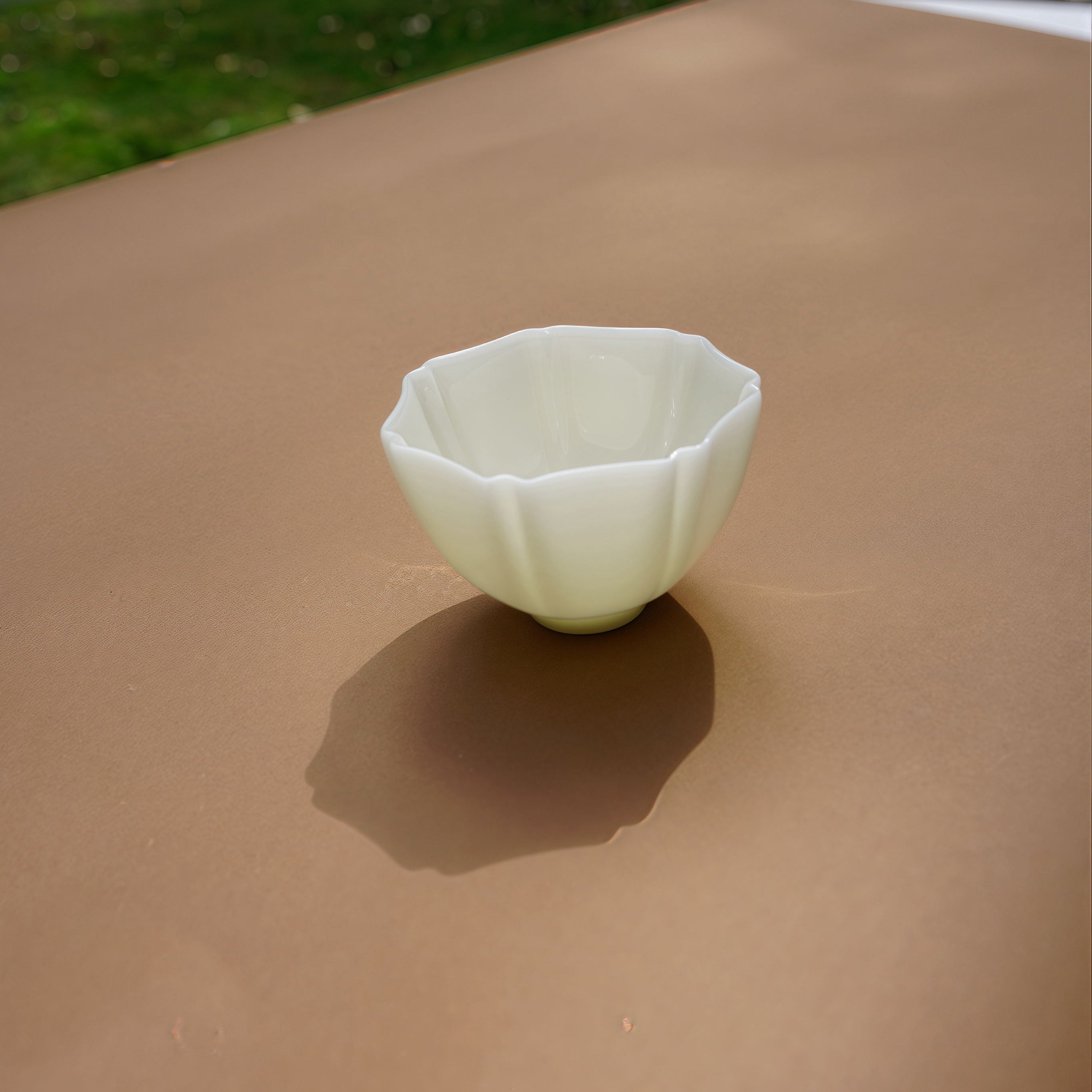 Dehua "Blanc de Chine" Chrysanthemum Petal Tea Cup