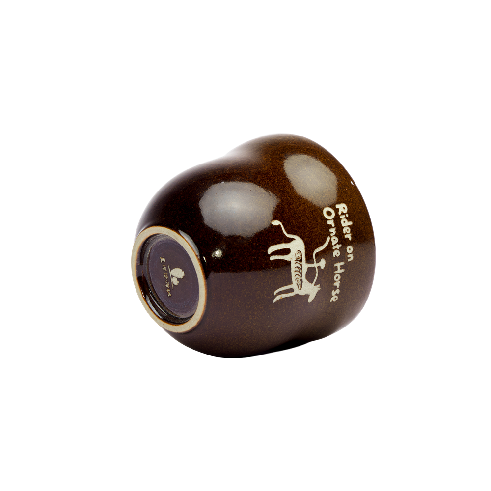 The Rider | Hand-Carved Xixia Heritage Coffee Mug