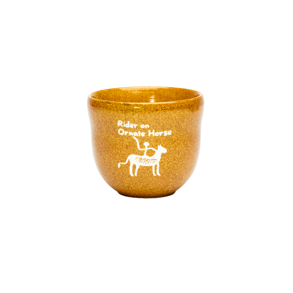 The Rider | Hand-Carved Xixia Heritage Coffee Mug