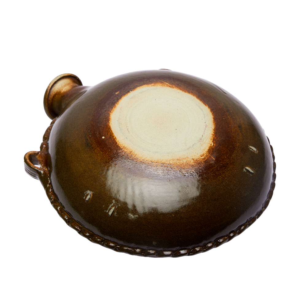 Desert Bloom | Hand-Carved Yellow River Clay Heritage Vase