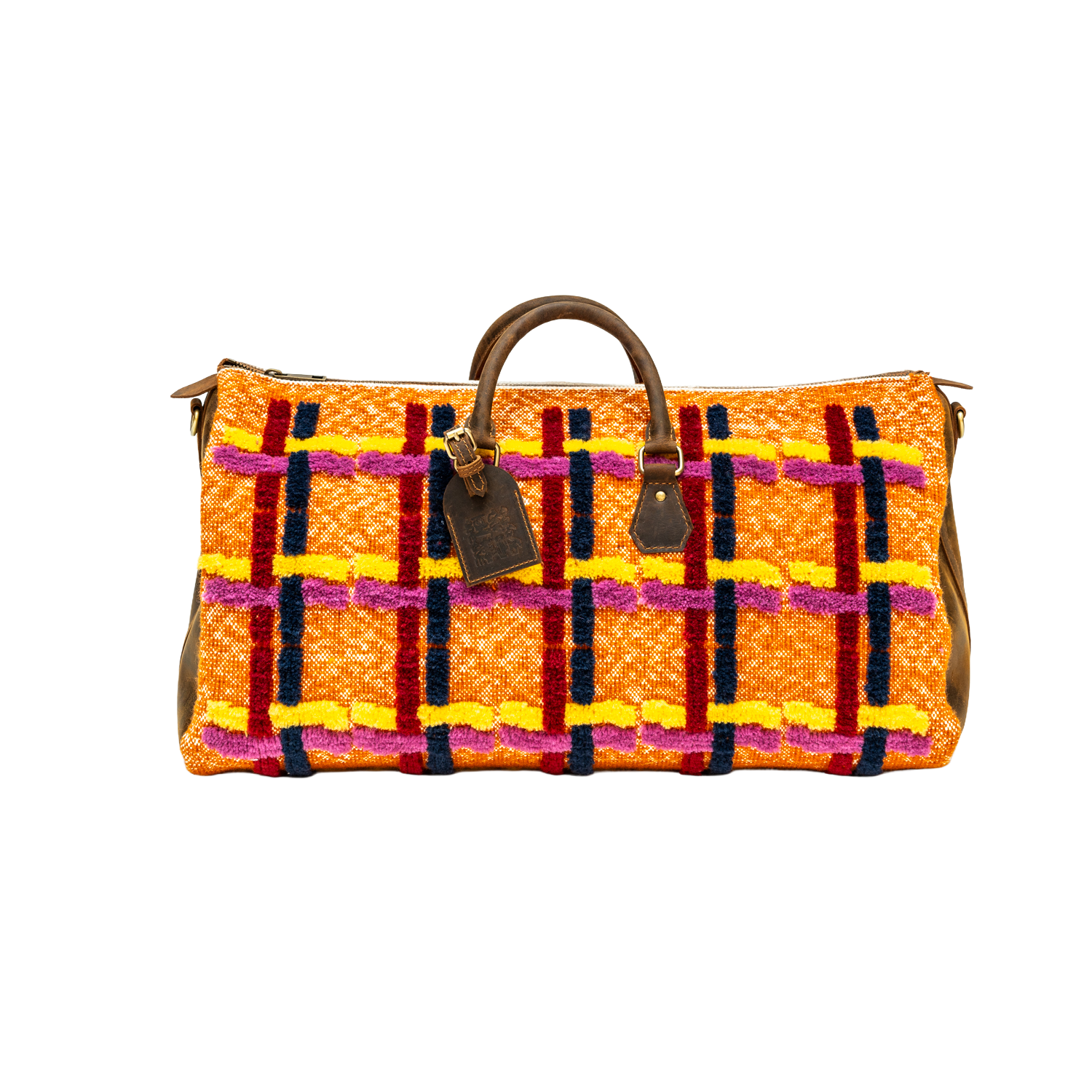 Five Elements | Hand-Woven Naturally Dyed Wool Textile Travel Bag