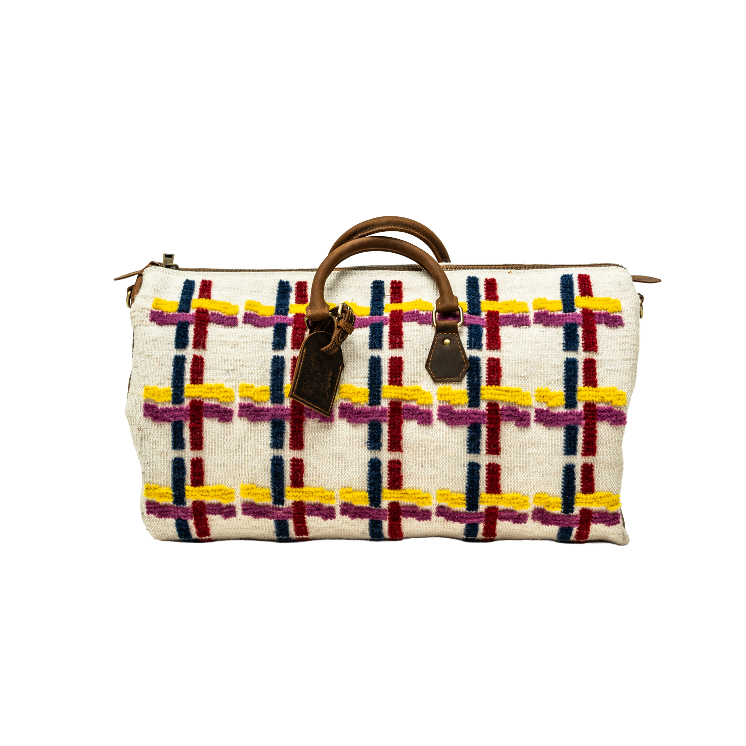 Five Elements | Hand-Woven Naturally Dyed Wool Textile Travel Bag