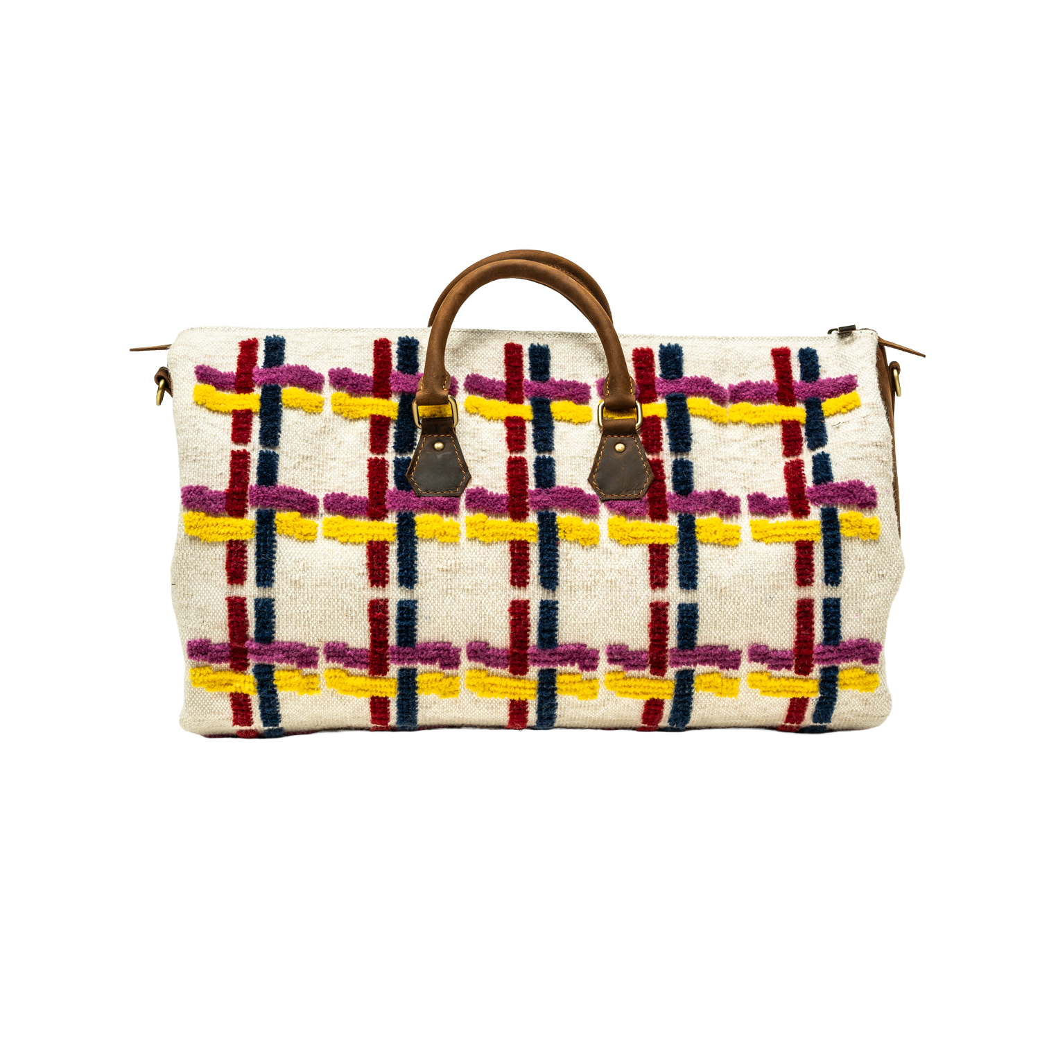 Five Elements | Hand-Woven Naturally Dyed Wool Textile Travel Bag