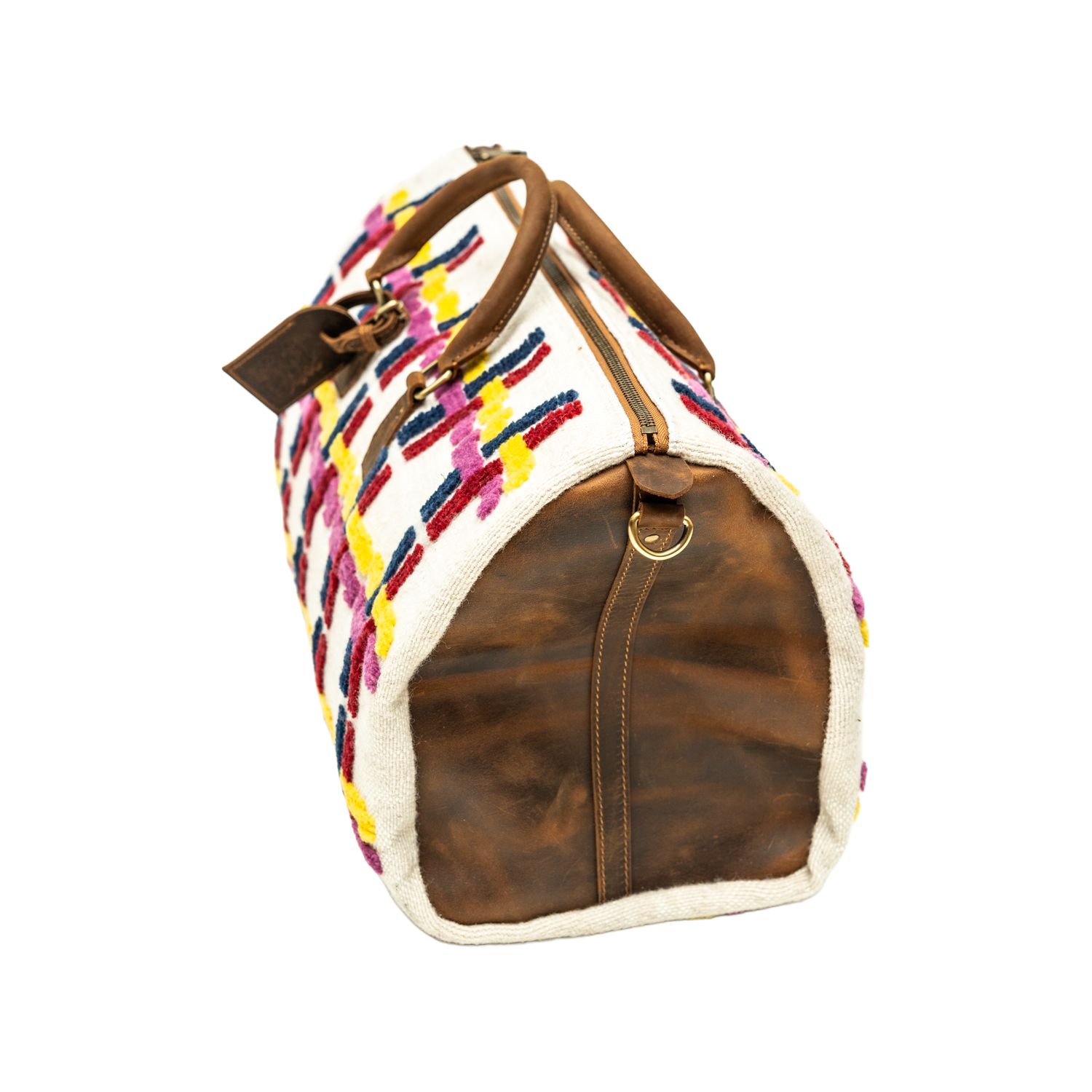 Five Elements | Hand-Woven Naturally Dyed Wool Textile Travel Bag