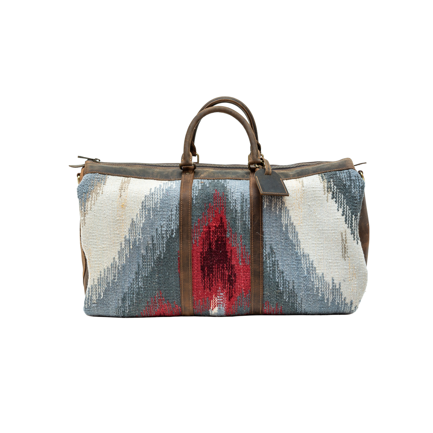 Nomadic Journey | Hand-Woven Naturally Dyed Wool Textile Travel Bag