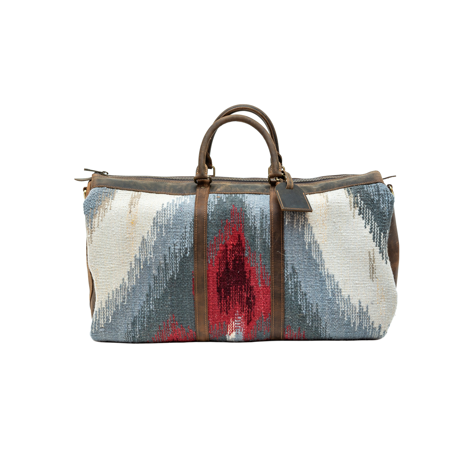 Nomadic Journey | Hand-Woven Naturally Dyed Wool Textile Travel Bag