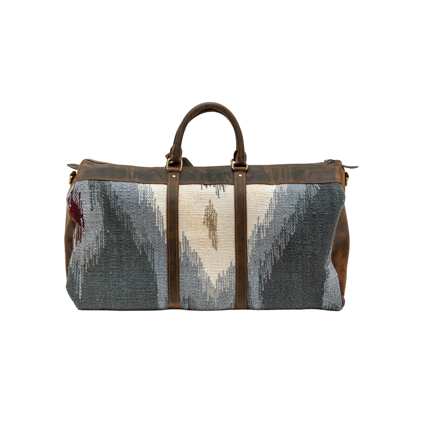 Nomadic Journey | Hand-Woven Naturally Dyed Wool Textile Travel Bag