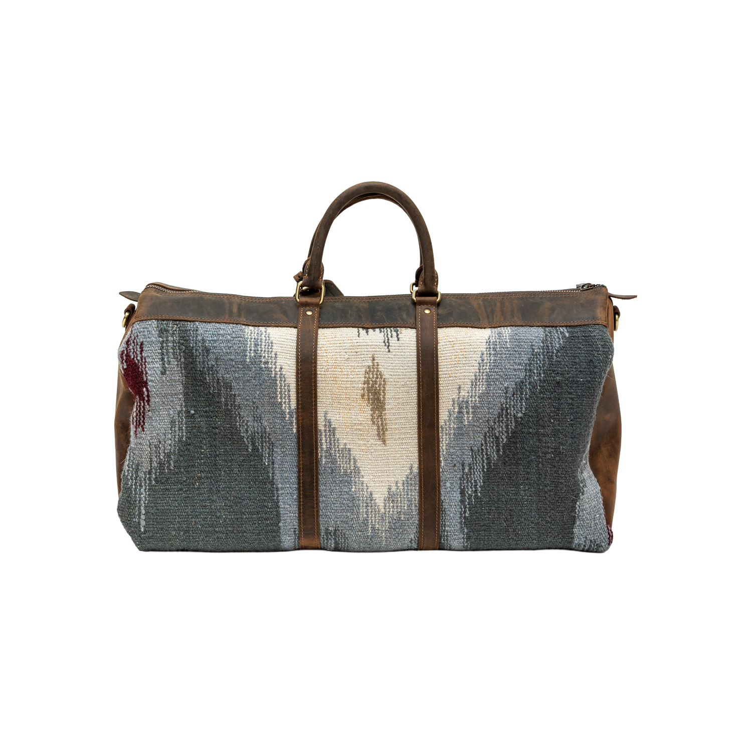 Nomadic Journey | Hand-Woven Naturally Dyed Wool Textile Travel Bag