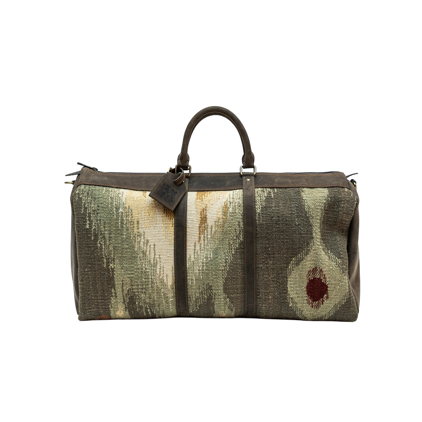 Nomadic Journey | Hand-Woven Naturally Dyed Wool Textile Travel Bag