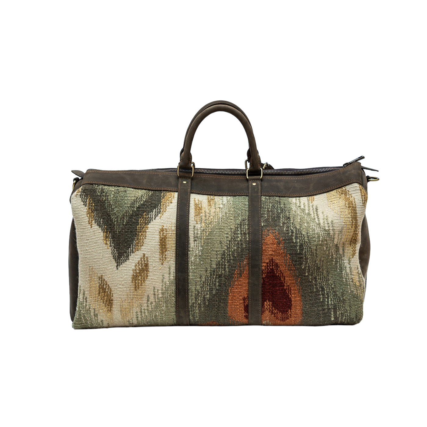 Nomadic Journey | Hand-Woven Naturally Dyed Wool Textile Travel Bag
