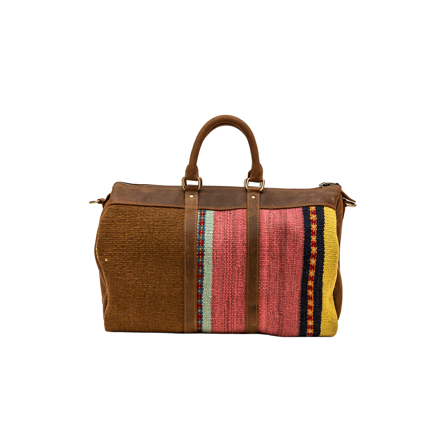 Wilder Wayfarer | Hand-Woven Naturally Dyed Wool Textile Travel Bag