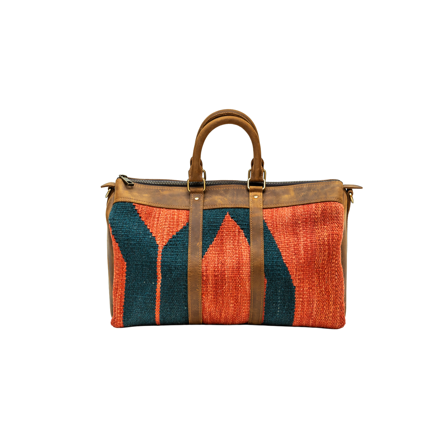 Wilder Wayfarer | Hand-Woven Naturally Dyed Wool Textile Travel Bag