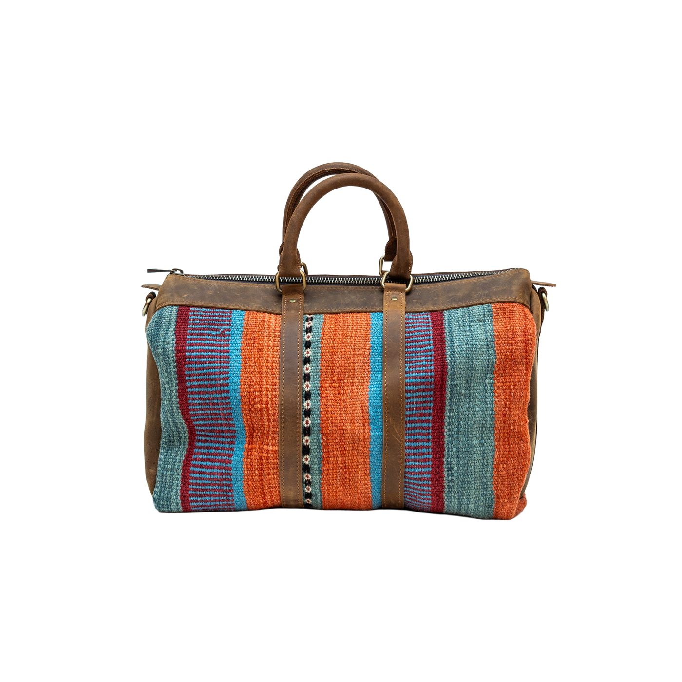 Wilder Wayfarer | Hand-Woven Naturally Dyed Wool Textile Travel Bag