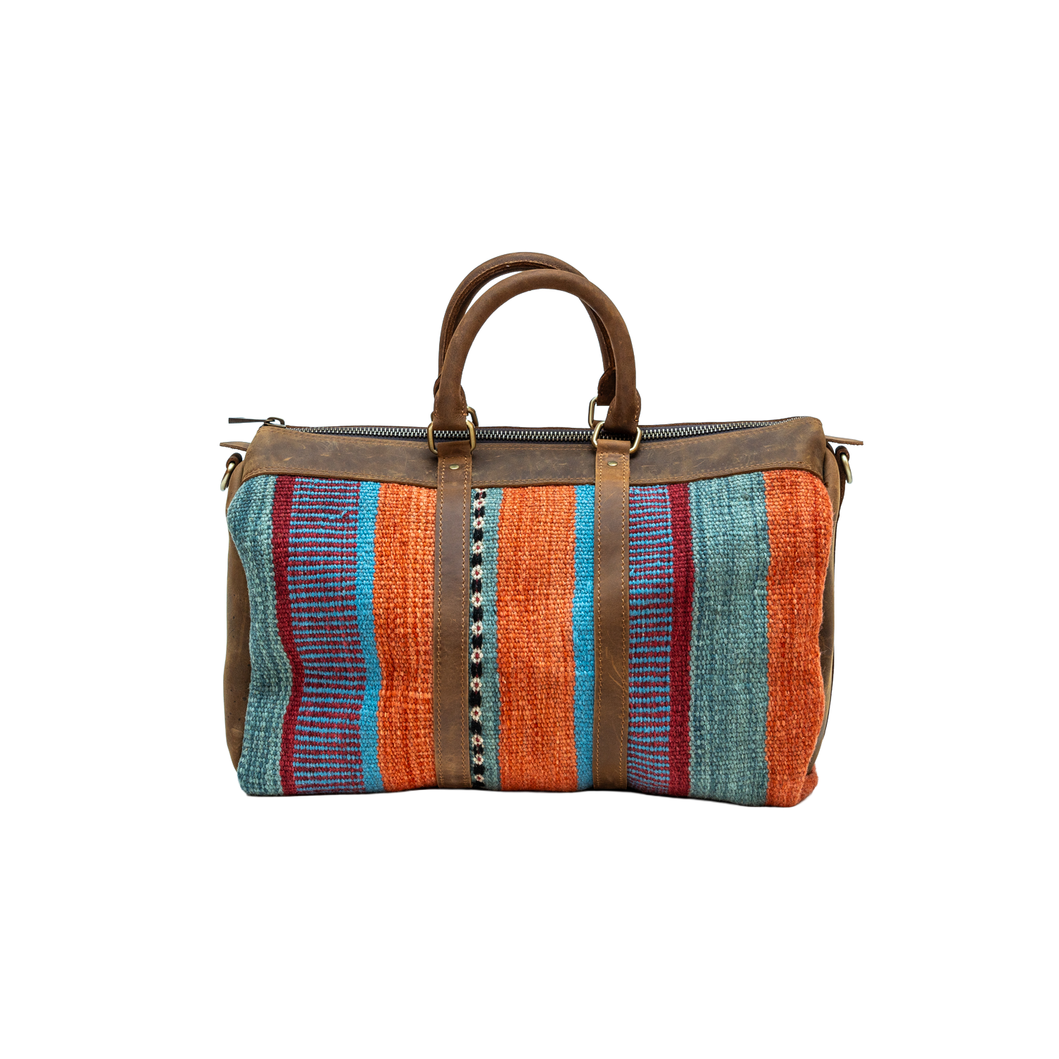 Wilder Wayfarer | Hand-Woven Naturally Dyed Wool Textile Travel Bag
