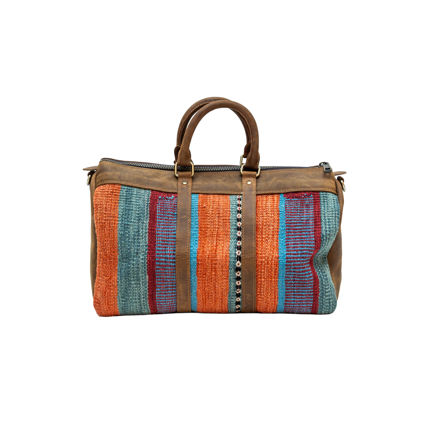 Wilder Wayfarer | Hand-Woven Naturally Dyed Wool Textile Travel Bag
