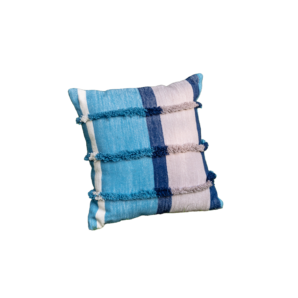 Woven Time | Hand-Woven Naturally Dyed Wool Cushion