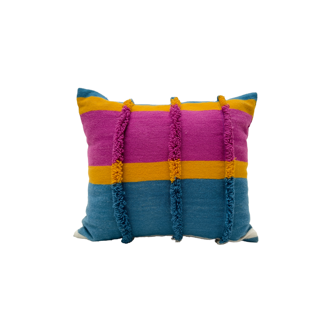 Woven Time | Hand-Woven Naturally Dyed Wool Cushion
